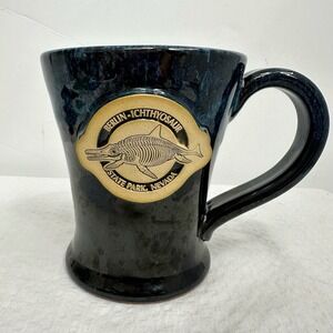 Sunset Hill Stoneware Mug Berlin-Ichthyosaur State Park Nevada Hand Thrown Black